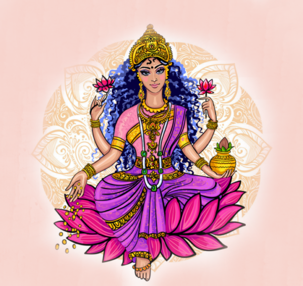 lakshmi hinduska bogini